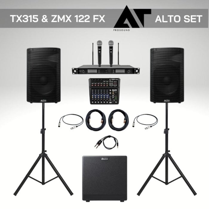 SET ALTO TX315 & ZMX122 FX