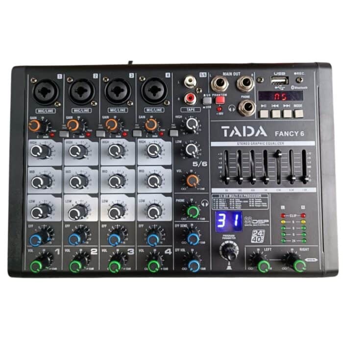 TADA Fancy 6 Analog Mixer 6 Channel