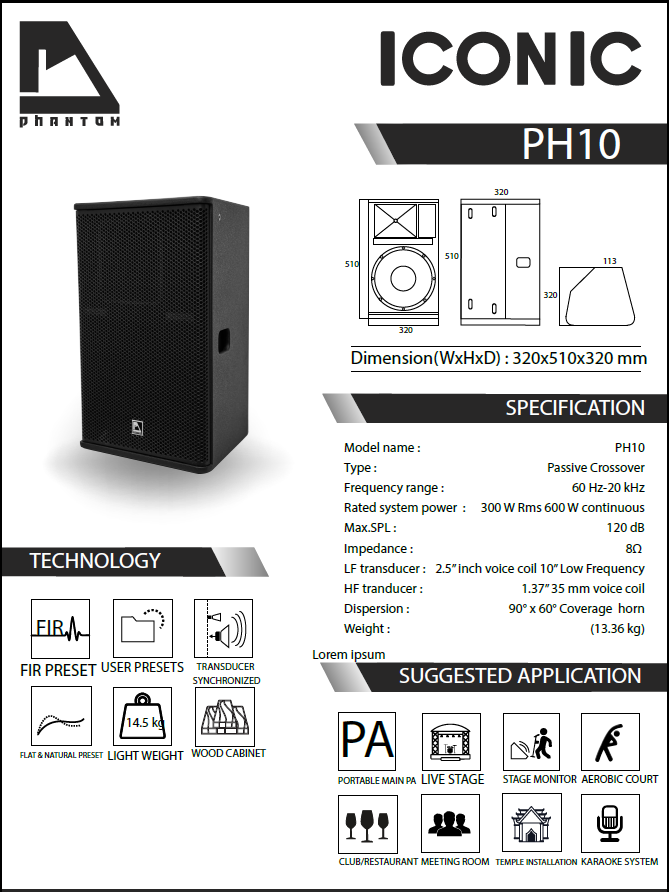 Phantom Iconic PH10