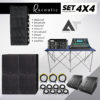 Set 4X4 River Acoustic Fortis