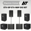 Electro-Voice ETX-12P ETX-18SP 2X2 SET