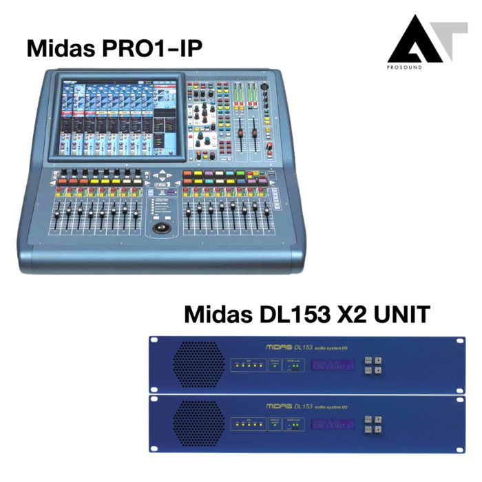 MIDAS PRO1 & STAGE BOX DL153