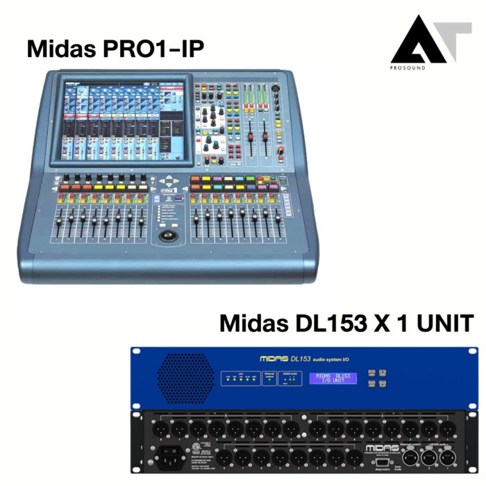 MIDAS PRO1-IP & MIDAS DL153