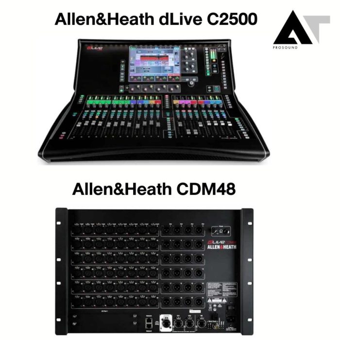 Allen&Heath CDM48 & dLive C2500