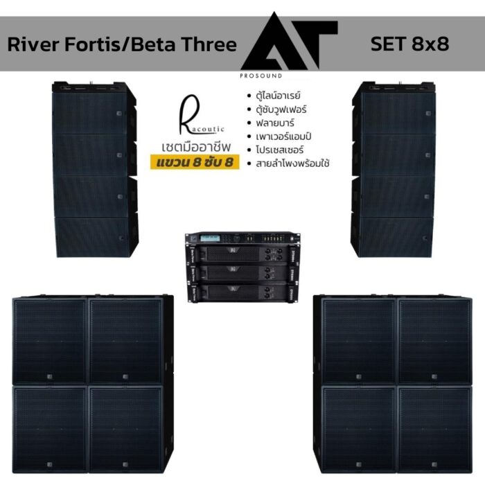 SET 8x8 River Fortis/Beta Three