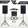 SETx2 VL audio Viva 715D + ALTO ZMX122FX