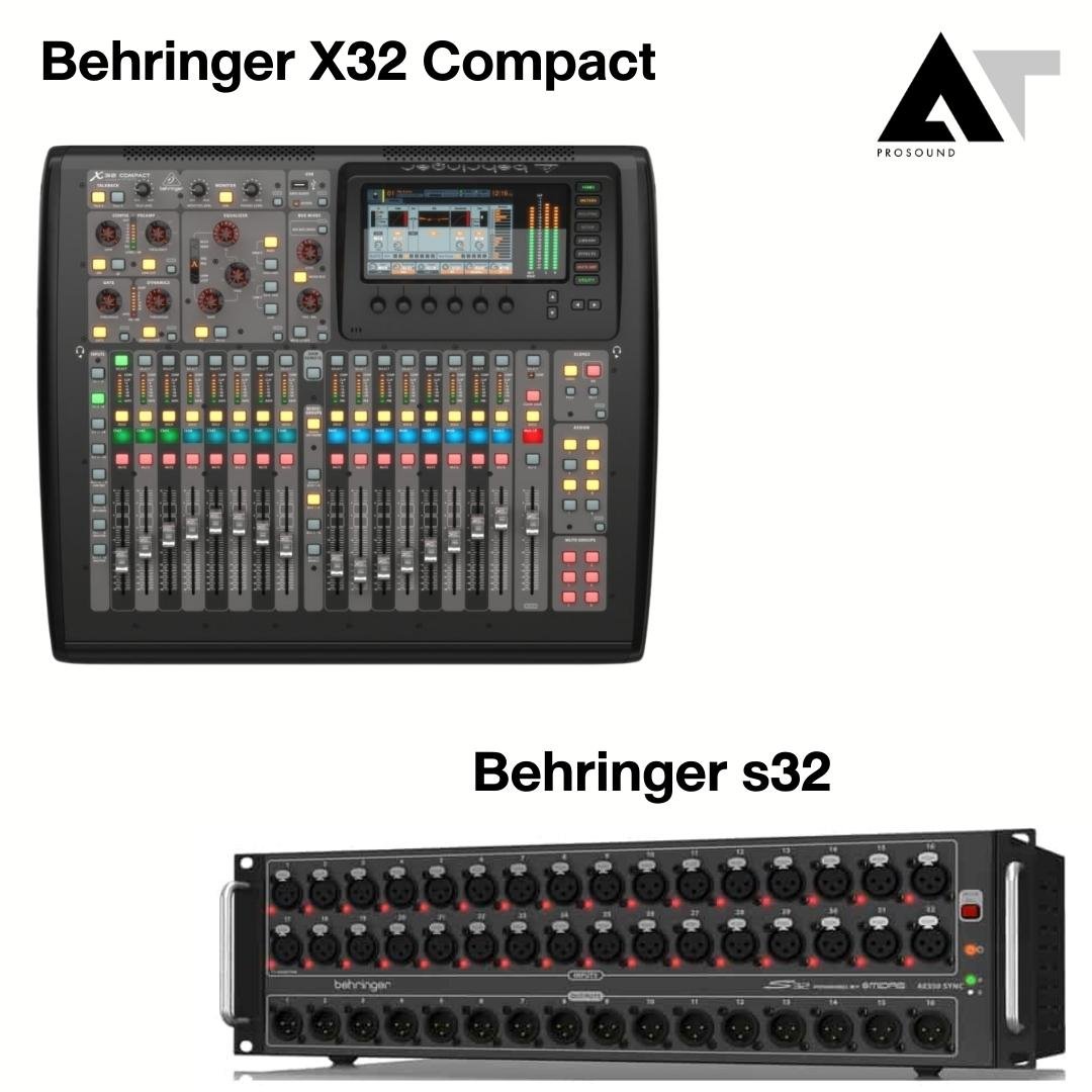 Behringer X32 Compact & S32 - ATProsound
