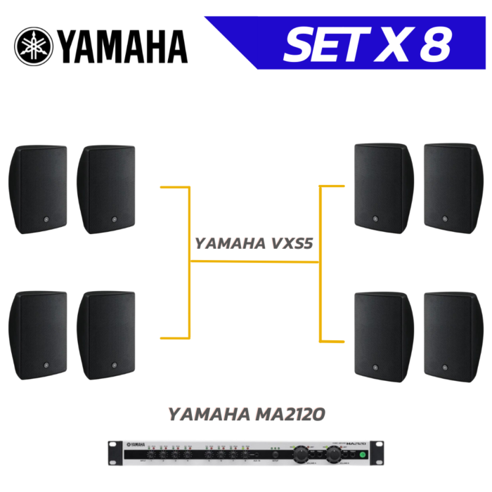 SET x8 YAMAHA VXS5 & MA2120