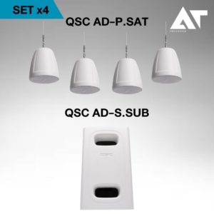 SET x4 QSC AD-P.SAT & AD-S.SUB - ATProsound