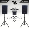 SETx2 VL audio Viva 715D + ALTO ZMX-100FX - ATProsound