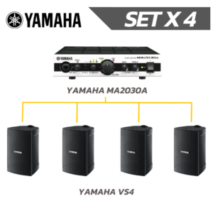 SET x4 YAMAHA VS4 & MA2030A