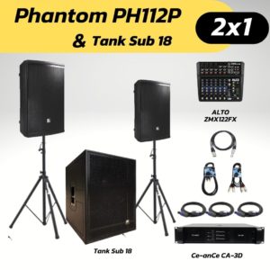 Phantom PH112P + Tank Sub GTA SET 2x1