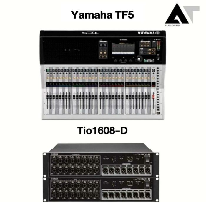 YAMAHA TF5 & Tio1608-D x2