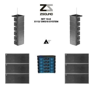 SET 12×6 ZSOUND X112SW218 SYSTEM
