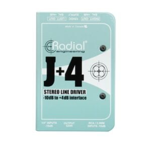 Radial SGI J+4 Stereo line Driver